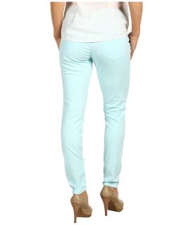 Jag Jeans Petite Chloe Skinny Solid Sanded Twill Womens Jeans (Blue)