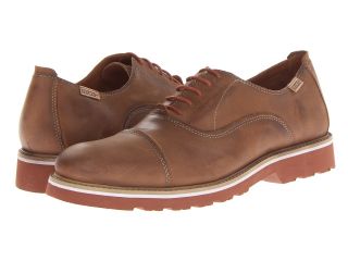 Pikolinos Glasgow 05M 6540F Mens Lace Up Cap Toe Shoes (Tan)