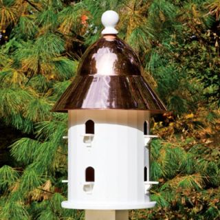 Lazy Hill Farms Polished Copper Roof Bell House Multicolor   42413