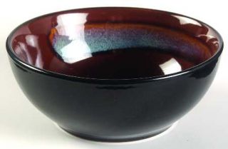 American Atelier Adobe Soup/Cereal Bowl, Fine China Dinnerware   Brown Drip, Cou