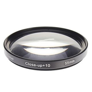 ZOMEI Camera Professional Optical Filters Dight High Definition Close up10 Filter (55mm)