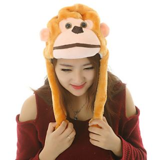 Unisex Monkey Warm Fuzzy Kigurumi Aminal Beanie