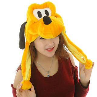 Unisex Adorable Long Ear Dog Warm Fuzzy Kigurumi Aminal Beanie