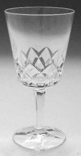 Gorham Gor6 Wine Glass   Clear,Crisscross Design,No Trim