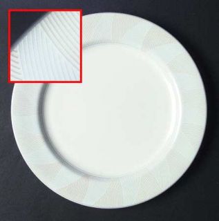 Mikasa Tweed Dinner Plate, Fine China Dinnerware   Maxima, Gray&Taupe Curved Str
