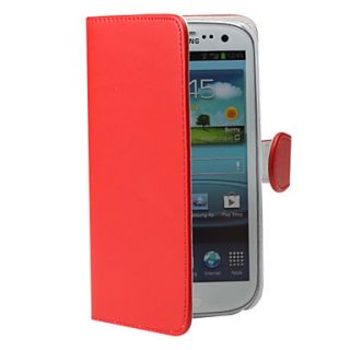 PU Leather Full Body Case for Samsung Galaxy S3 I9300 (Assorted Color)