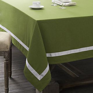 White Line Bi Color Table Cloth