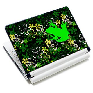 Frog Pattern Laptop Protective Skin Sticker For 10/15 Laptop 18344(15 suitable for below 15)