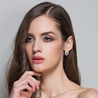 Elegant Alloy With Rhinestone Womens Earrings