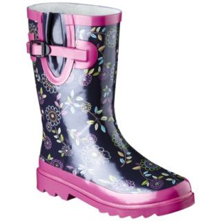 Girls Nakea Rain Boot   Blue 3