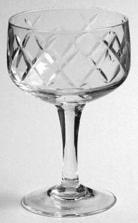 Sasaki Sas14 Liquor Cocktail   Cut Diamond Design  On Bowl