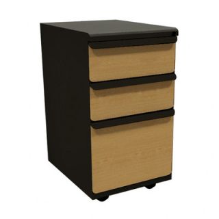Marvel Office Furniture Zapf Mobile Pedestal File Cabinet ZSMPBBF19L Finish: 