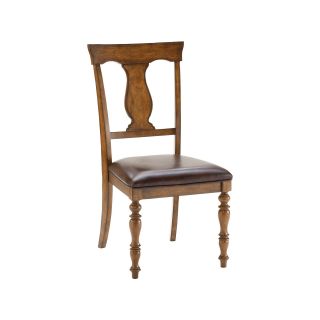 Hillsdale Arlington Set of 2 Dining Chairs, Red/Brown