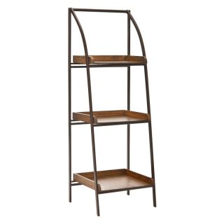 Safavieh Taylor Leaning Etagere   Black Iron / Med Ash   AMH6526A