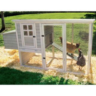 Precision Pet Products Hen House Chicken Coop Multicolor   PPP158