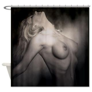 CafePress Smoky Nude Girl Shower Curtain Free Shipping! Use code FREECART at Checkout!