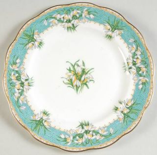 Queen Anne (England) Marilyn Salad Plate, Fine China Dinnerware   Floral