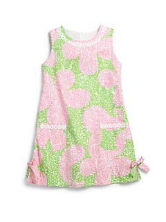 Lilly Pulitzer Kids Toddlers & Little Girls Limeade Classic Shift Dress   Pink
