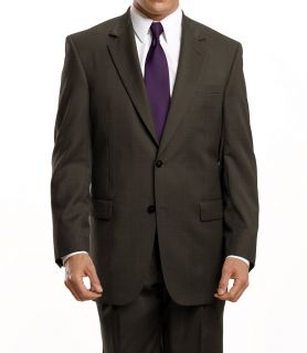 Signature 2 Button Wool Pattern Suit  Sizes 44 X Long 52 JoS. A. Bank Mens Suit