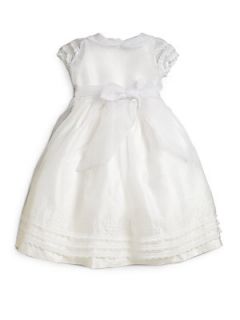 Isabel Garreton Toddlers & Little Girls Silk Organza Dress   White