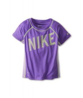 Nike Kids Hyper Speed Dri FIT Top Girls T Shirt (Purple)