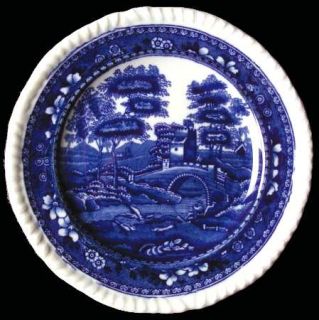Spode Tower Blue (No #,Older,Gadroon) Small Bread & Butter Plate, Fine China Din