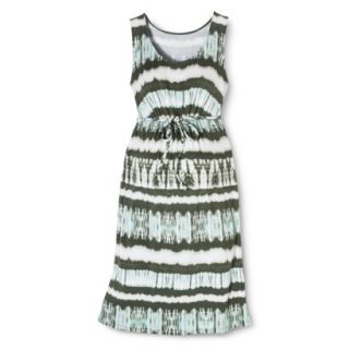 Liz Lange for Target Maternity Sleeveless Knit Dress   Green/Blue M