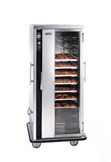 FWE   Food Warming Equipment Mobile Heated Cabinet w/ 12 Pair Universal Slides, Insulated, Stainless, 120V