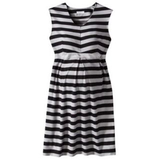 Liz Lange for Target Maternity Sleeveless Dress   Black/Gray XS