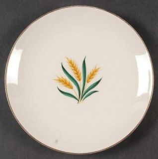 Homer Laughlin  Royal Harvest (Gold Trim) Bread & Butter Plate, Fine China Dinne