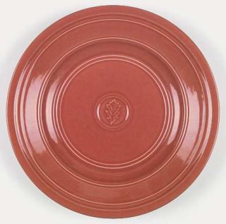 Dansk Craftmark Poppy (Red) Dinner Plate, Fine China Dinnerware   All Red,Emboss