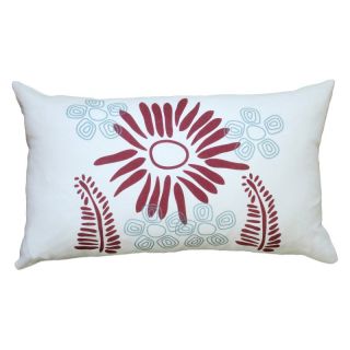 Balanced Design Hand Printed Fern Linen Pillow   LFER4