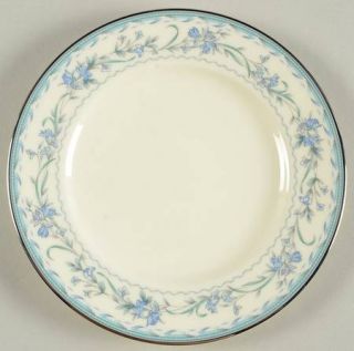 Noritake Williamston Bread & Butter Plate, Fine China Dinnerware   Bone, Blue Fl
