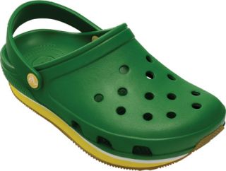 Crocs Retro Clog   Kelly Green/Yellow Casual Shoes