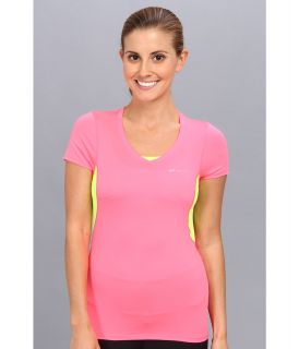 Brooks Equilibrium S/S II Womens Short Sleeve Pullover (Pink)