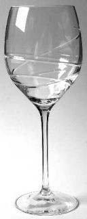 Lenox Adoration Wine Glass   L By Lenox,Clear,Cut Swirls