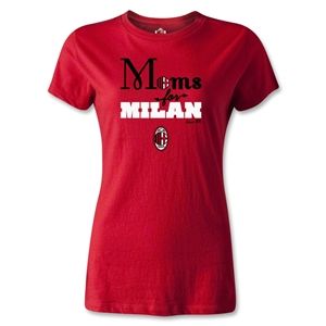 hidden AC Milan Moms for Milan T Shirt (Red)