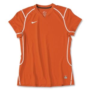 Nike Womens Brasilia II Soccer Jersey (Orange)
